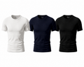 Men's Lycra Half Sleeve Undershirt – 3-Pack
