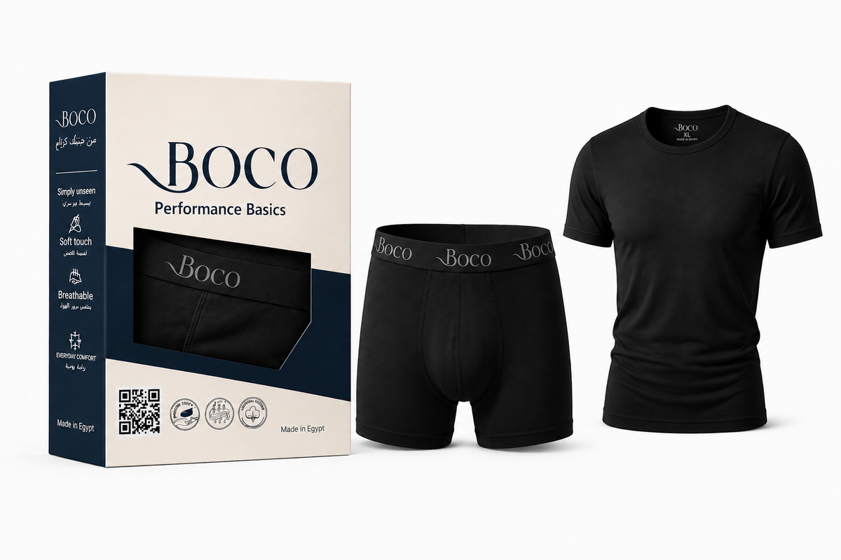 Men’s Boxer &Half Sleeve Undershirt Set