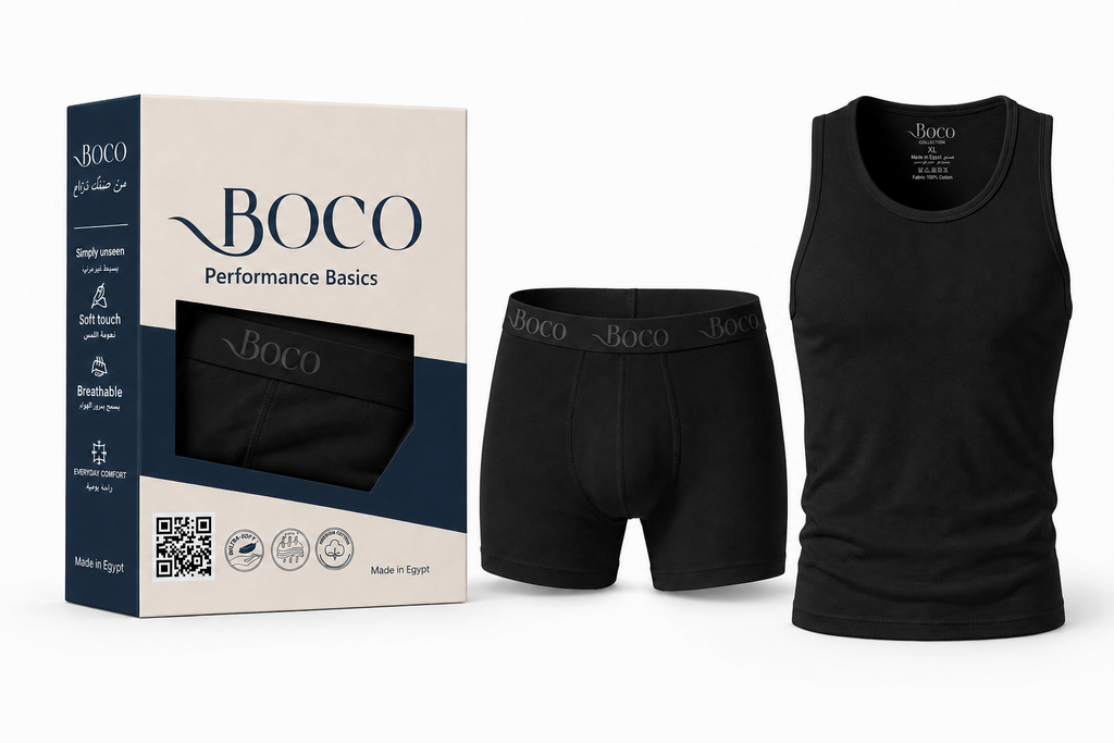 Men’s Boxer & Sleeveless Undershirt Set